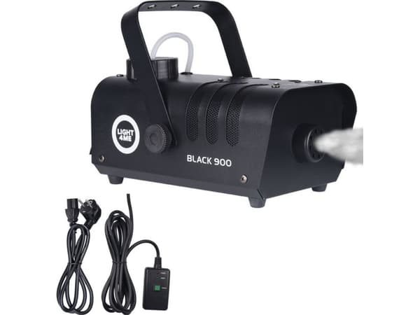 LIGHT4ME BLACK 900 tåkemaskin / røkgenerator