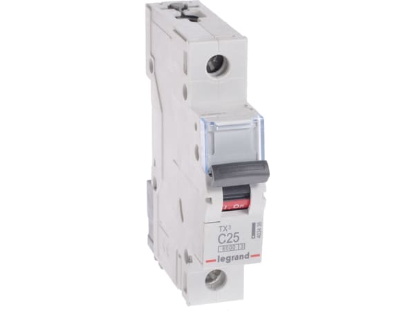 Legrand TX3, Dvärgbrytare, Typ C, IP20, 240 - 415 V