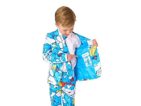 Opposuit Smurffit pojille