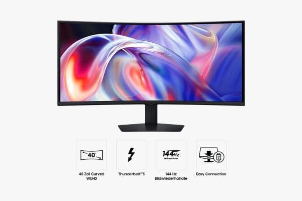 Samsung ViewFinity S85TH 40p 1000R