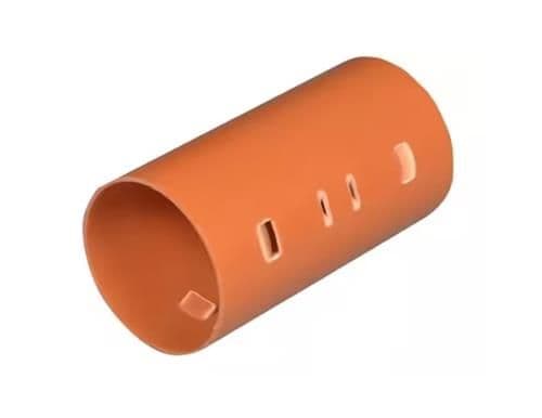 Wavin 92/80 mm PVC-drænsamlemuffe-levyjä