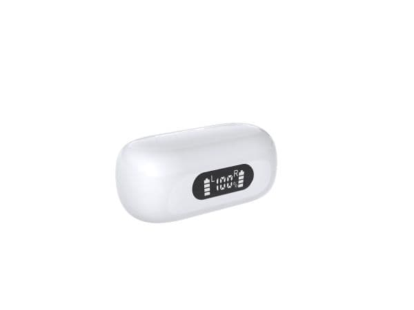 DENVER - True wireless-hodetelefoner med mikrofon - i øret - Bluetooth