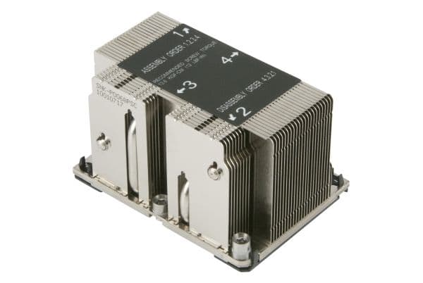 Supermicro - Kylfläns för processor - (för: Socket P) - 2U - för SUPERMICRO X11DPH-T