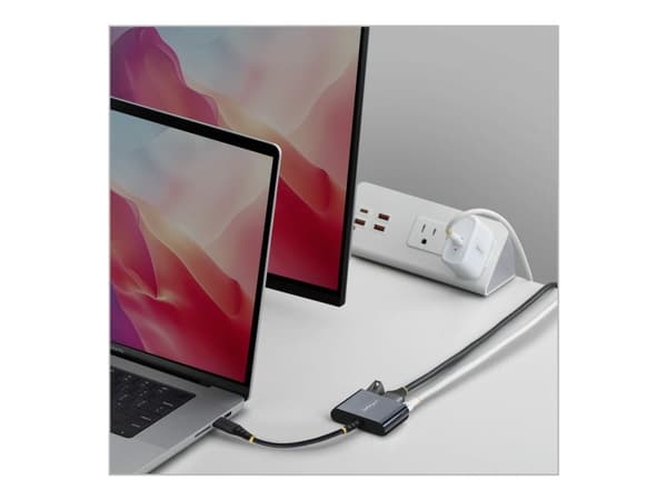 Startech - Dokkingstasjon - USB-C - HDMI - 140 watt