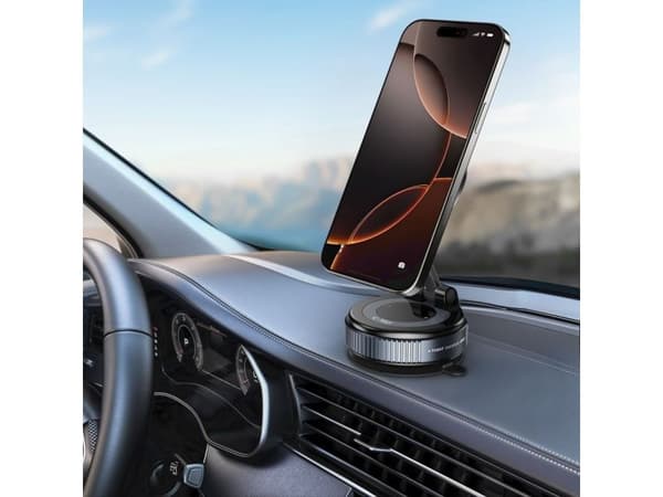 TECH-PROTECT N60 MAGNETIC MAGSAFE WINDSHIELD & DASHBOARD CAR MOUNT BLACK