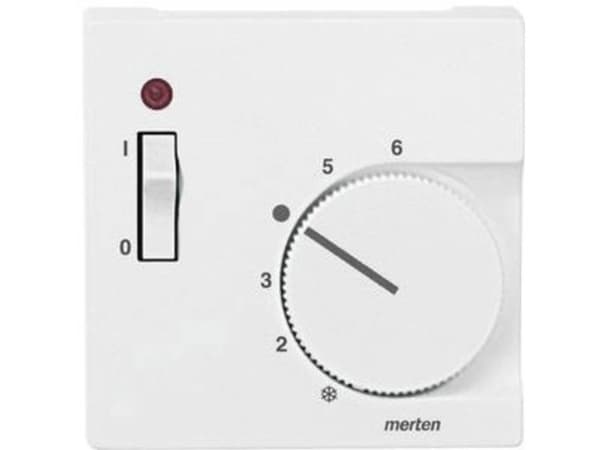 Merten 536119, vit Frontdæksel