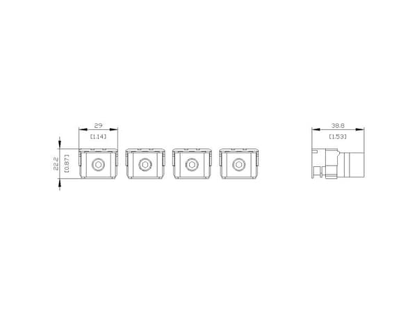 Lederklemme 3VA9 TA1,3 4e 3VA6 150/250