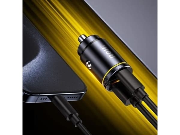 AOHi billader Superauto PD 45W 1x USB-C, 1x USB-A