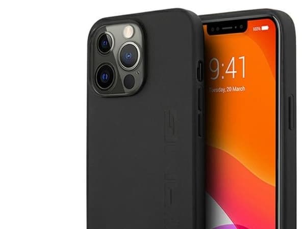 AMG skinnetui med varmestempling til iPhone 13 Pro / 13 6.1" - sort