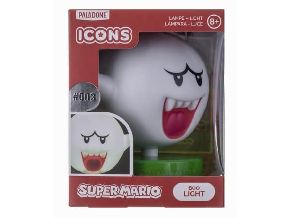 SUPER MARIO - GLÖDANDE BOO FIGUR