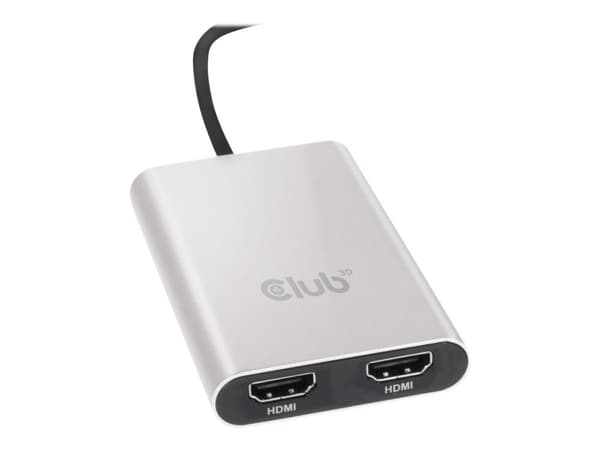 Club 3D SenseVision - Extern videoadapter - Thunderbolt 3 - 2 x HDMI