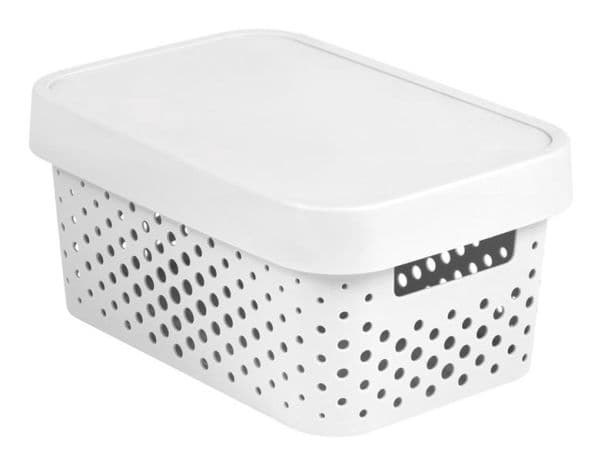 Curver Stor Box Infinity 4,5L 229162 med hål