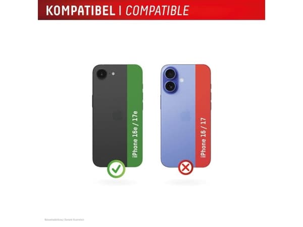 DISPLEX Premium kameralinsglas för iPhone 16e & 17e - 2 st