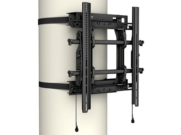 Chief Structural Column Adapter Wall Mount - Svart - Landskap - Komponenter til montering (structural column adapter) - for LCD-skjerm - stål, beton