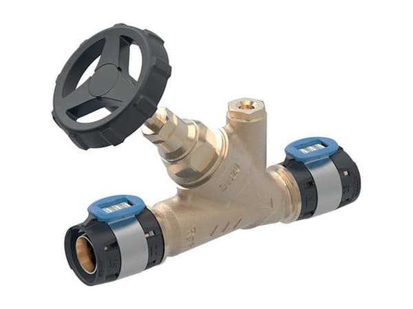 Geberit FlowFit avstängningsventil: CuSn4Zn2PS, d=16 mm