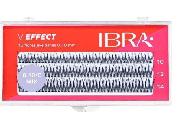 IBRA_V Effect eyelash tufts Mix 120pcs.