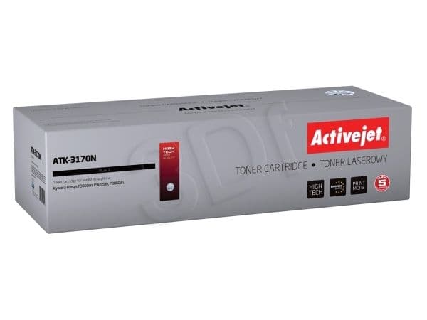 Activejet ATK-3170N, 15500 sider, Sort, 1 stykker