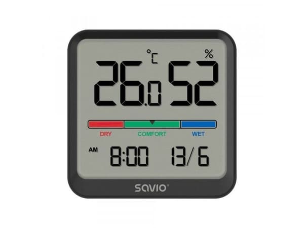 Savio CT-01/B, Innendørs, Temperatursensor, Frittstående