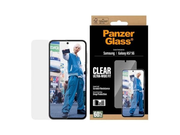 PanzerGlass - Skjermbeskyttelse - glass - for Samsung Galaxy A57
