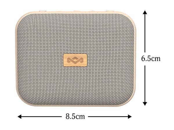 Marley Speaker | Jammin | Waterproof | Bluetooth | Signature Black | Portable | Wireless connection