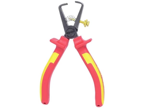 KS TOOLS ERGOTORQUE VDE wire stripper, 160mm (117.1114)
