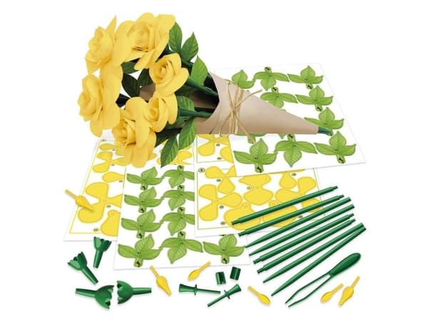 Floral Art 6 Yellow Roses