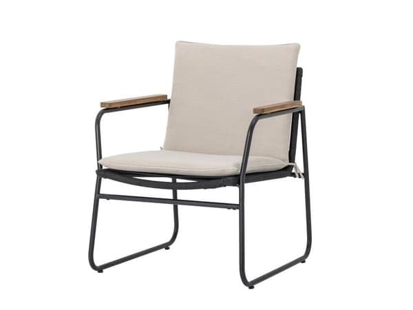 BLOOMINGVILLE Hampton loungestol, sort, metall