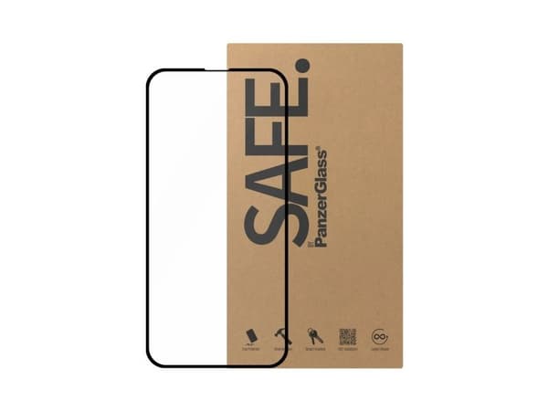 PanzerGlass SAFE. by ® Screen Protector iPhone 14 Plus | 13 Pro Max | Ultra-Wide Fit | BULK, Apple, Apple - iPhone 14 Plus, Apple - iPhone 13 Pro M...