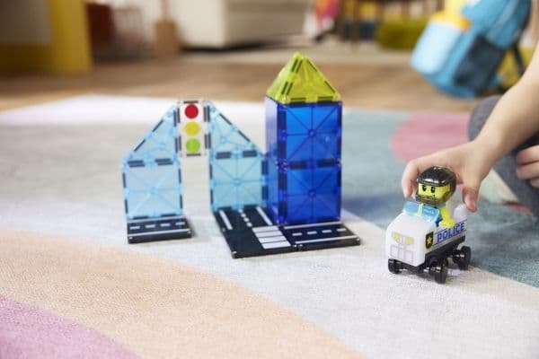 MAGNA-TILES magnet constructor set Police Patrol, 20 pcs