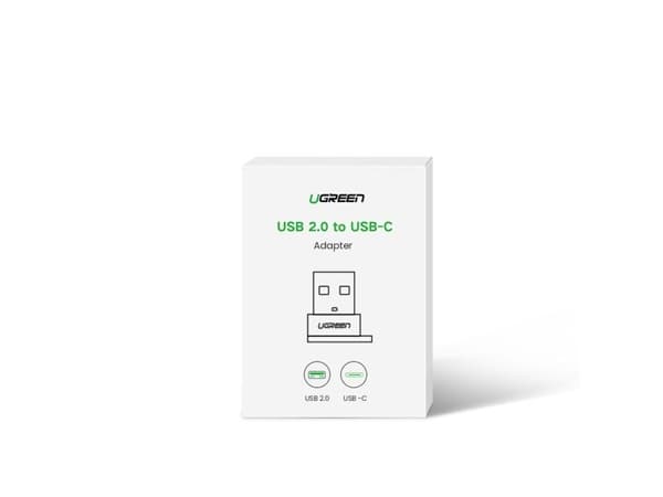 USB-adapter Ugreen US280 USB-A till USB-C, svart (50568)