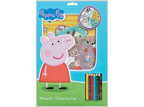 Peppa Pig -värityssarja 33el