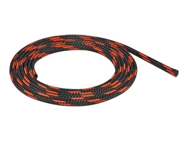 DeLOCK 20738, Musta, Punainen, Polyesteri, -50 - 150 °C, 1 kpl, 6 mm, 2000 mm