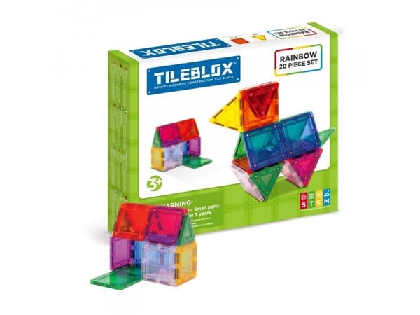 Tileblox Rainbow 20 kpl setti