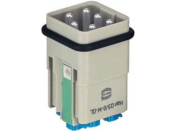 HARTING insatskontakt 5-pol+PE HAN Quick - HanQ5 3A