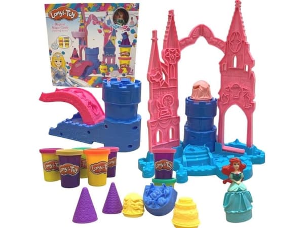 Ciastolina-sett prinsesseslott