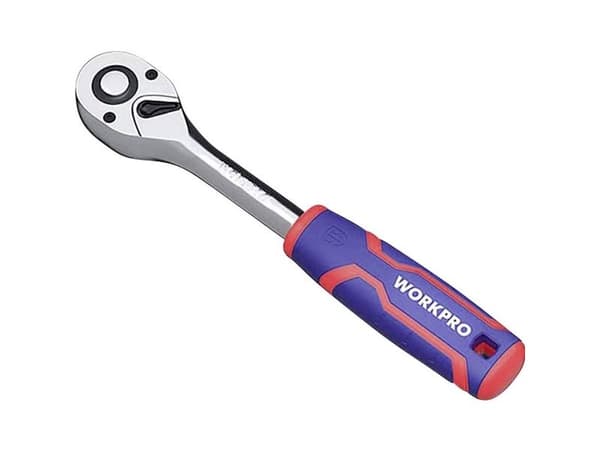 WorkPro WP271010 reversibel spärrskaft 1/4 (6,3 mm) 152 mm