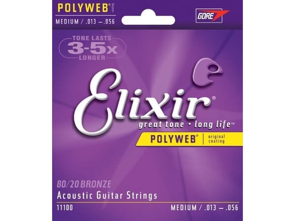 Elixir Strings 11100, Gitar, Akustisk, 6 stykker