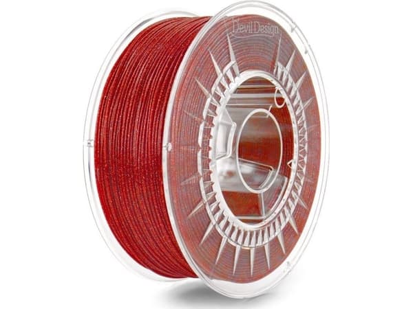 Devil Design 3D-muovit Devil Design PLA 1.75mm 1kg - Galaxy Raudona