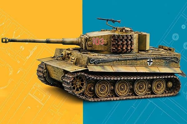 1:56 Pz. kpfw. VI Tiger I Ausf. E, startset