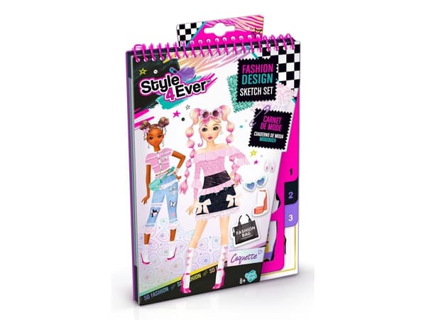 STYLE 4EVER Fashion Designer Mini Sketch Set