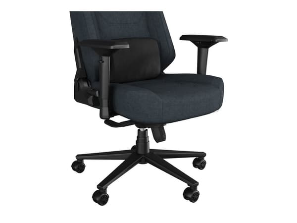 Genesis Nitro 800 - Spelstol - ergonomisk - rektangulär - armstöd - T-formad - lutning - tyg - svart, grå