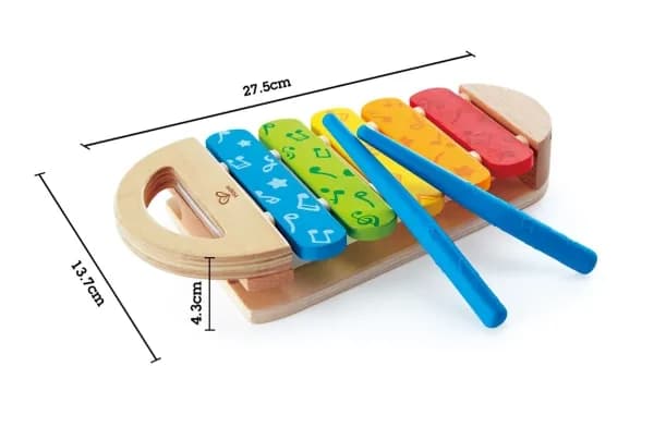 Hape regnbåge xylofon, musikinstrument