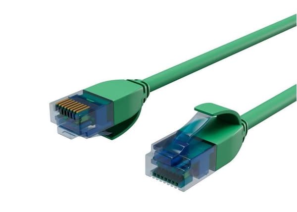 Shiverpeaks BASIC-S slankt patchkabel Cat. 6 U/UTP 5,0 m grön 2xRJ45 BS08-22053