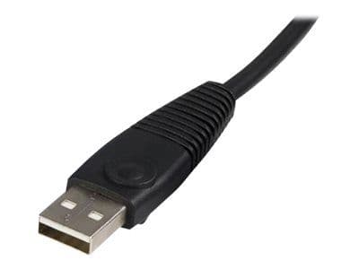 STARTECH.COM SVUSB2N1 6 6 Ft. USB+VGA 2-in-1 KVM Switch Cable