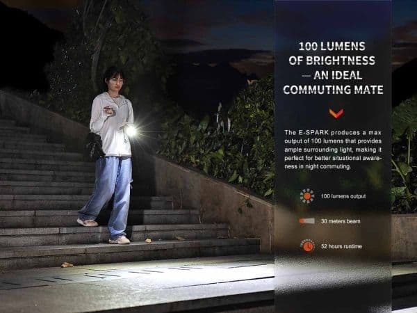 Fenix taskulamppu LED-taskulamppu Fenix E-SPARK