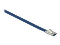 Delock - Kabelsamlare - 30 cm - blå (paket om 10)