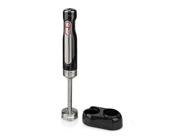 Nedis KAHB600BK, Matlagingsblender, 100 W, Sort, Sølv