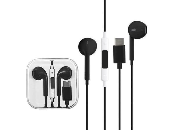 UNIVERSAL HEADPHONES VEGA COLORS TYP-C BOX TYPE-C BLACK WHITE