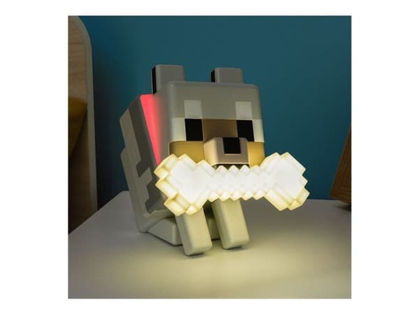 Paladone Minecraft Wolf GloBuddies - Dekorasjonslampe