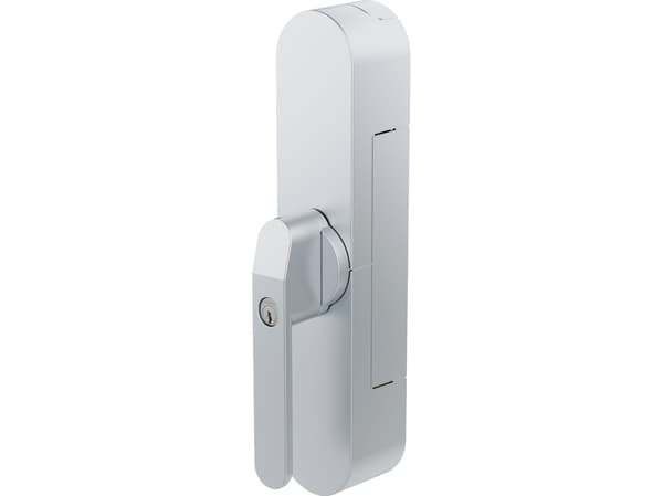 ABUS WINTECTO ONE, Älylukko oveen, Bluetooth, Hopea, AA, 6 kpl, 63 mm